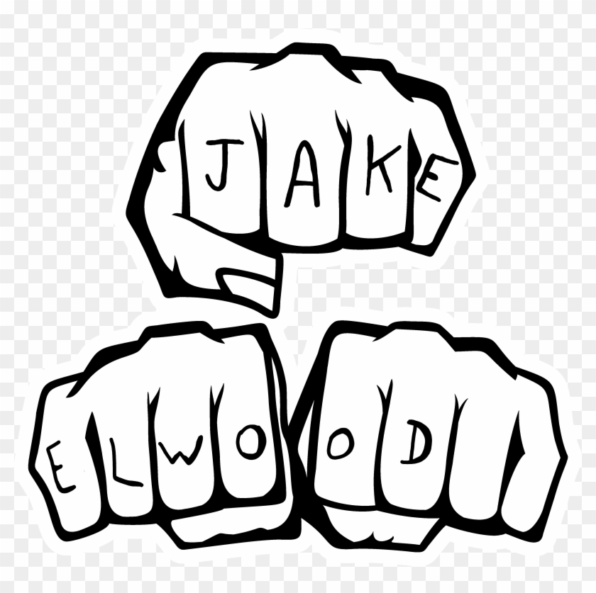 Blues Brothers Fists Clipart #3025615