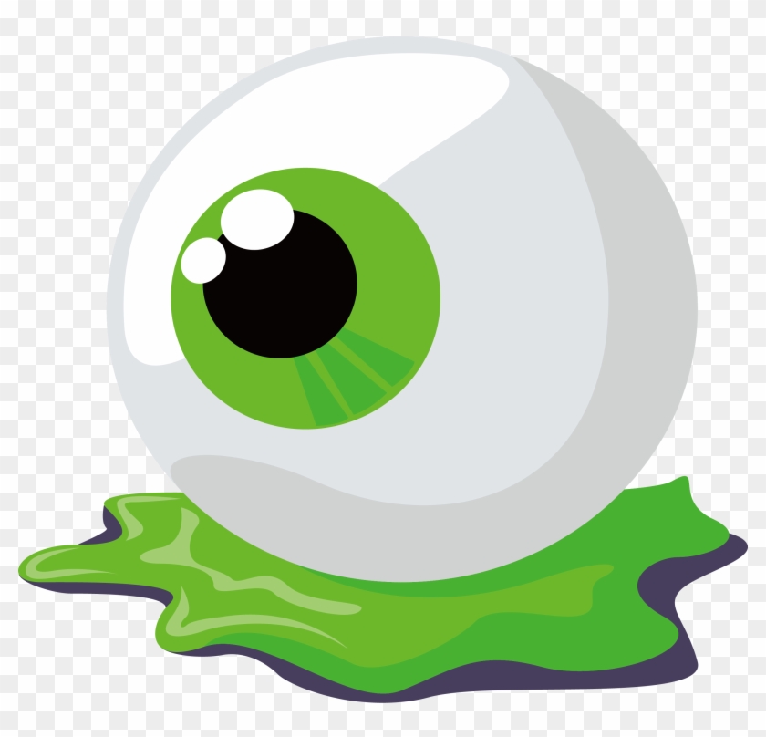 Eye Clip Art - Eyeball Halloween - Png Download #3025677