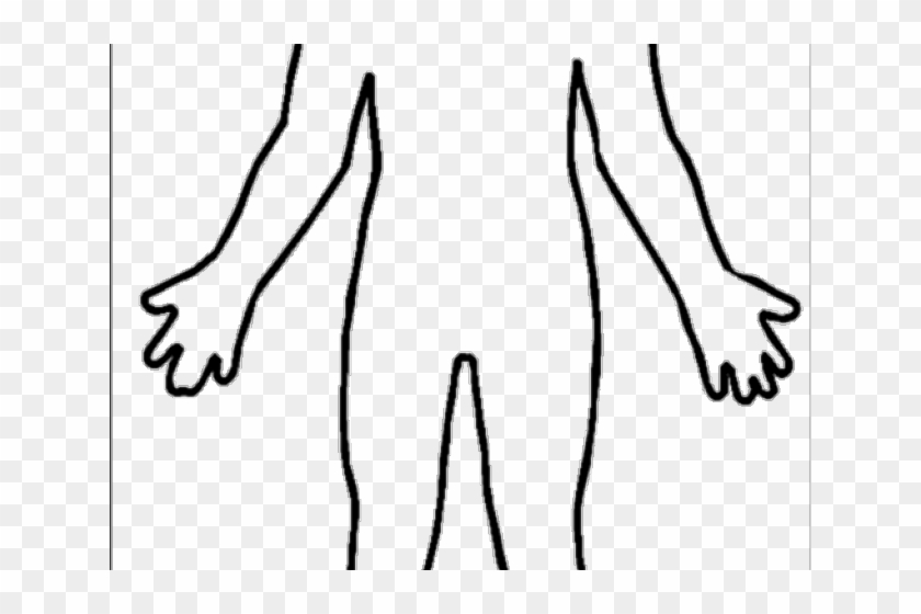 Human Body Outline Printable - Human Body Outline Png Clipart