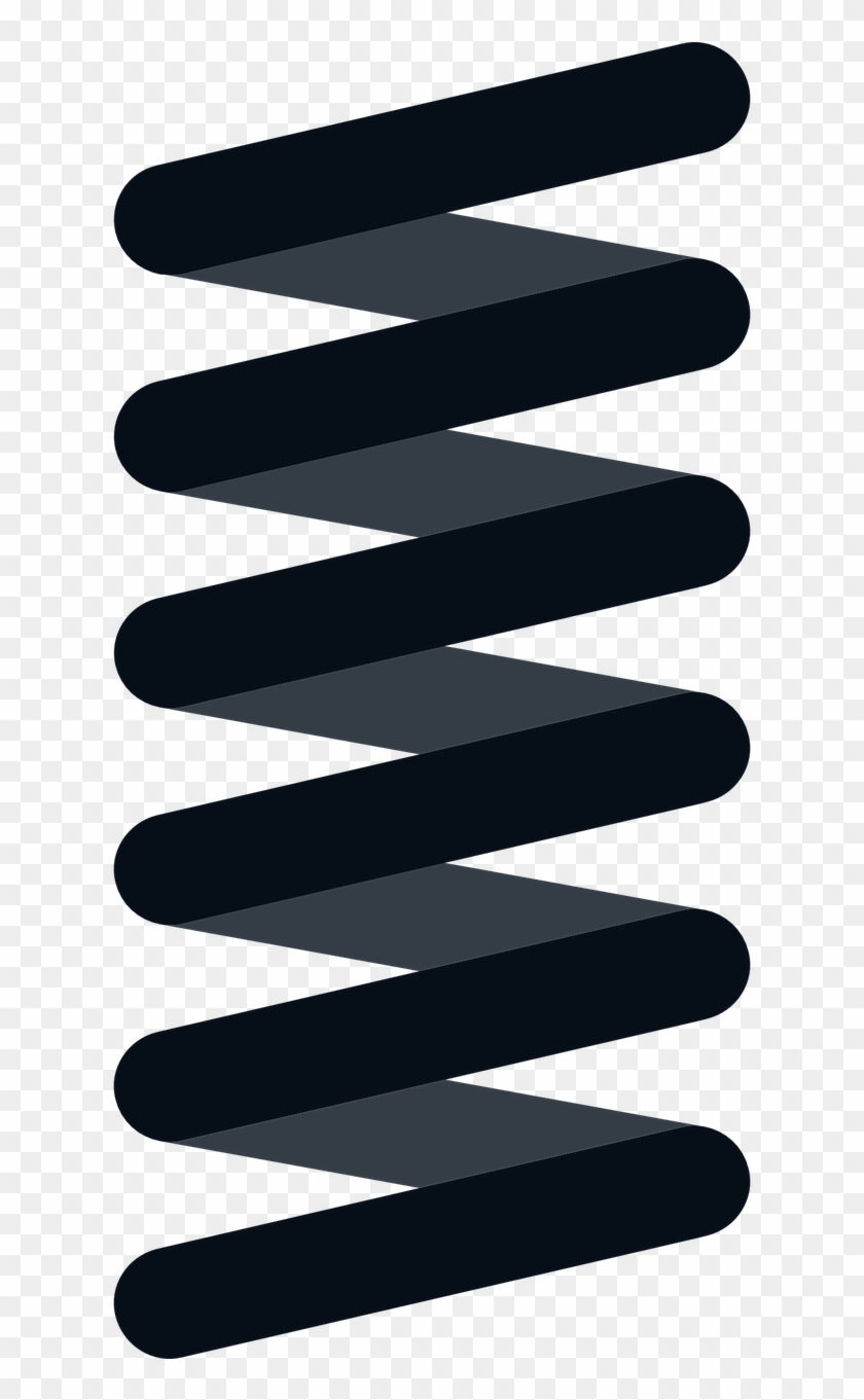 Spring Spiral Metal Steel Png Image - Feder Symbol Clipart
