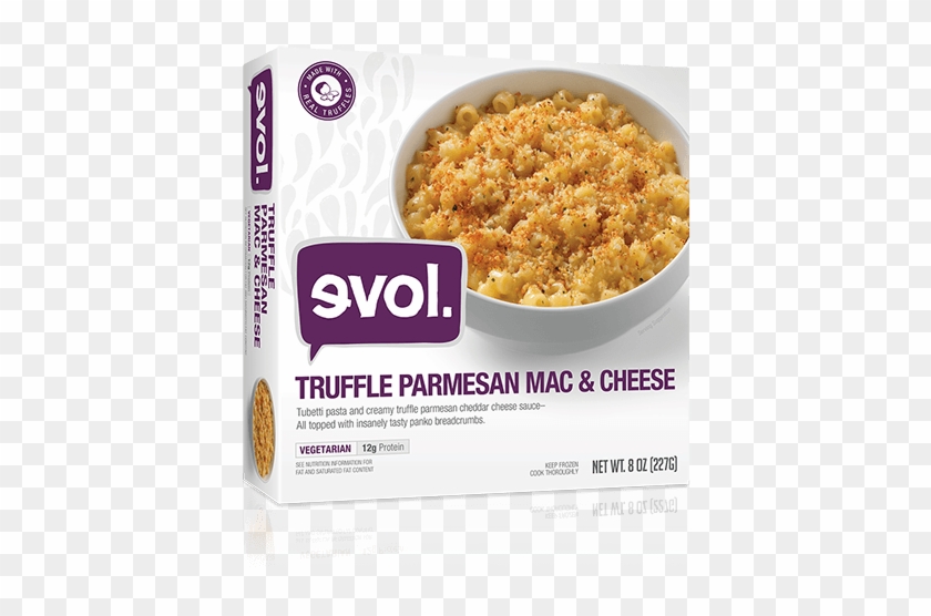 Evol Single Serve Macaroni & Cheese, Truffle Parmesan, - Evol Truffle Parmesan Mac And Cheese Clipart #3026947