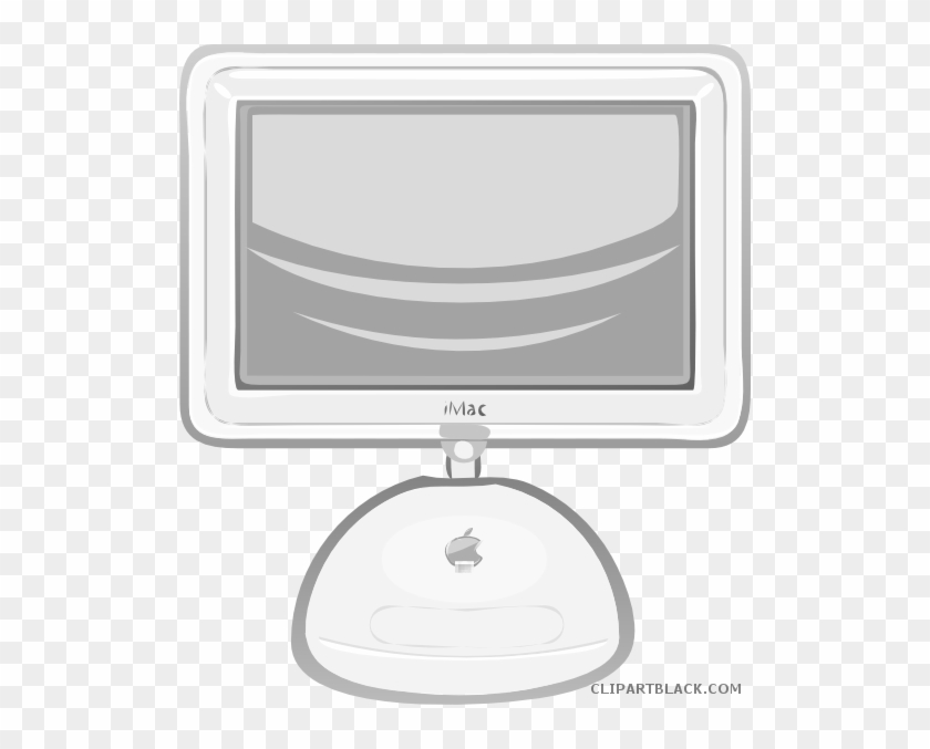 Mac Computer Tools Free Black White Clipart Images - Mac Clip Art - Png Download
