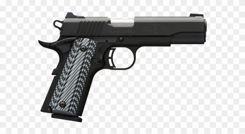 Browning 1911-380 Black Label Pro - Browning 1911 Black Label Pro Clipart #3027821