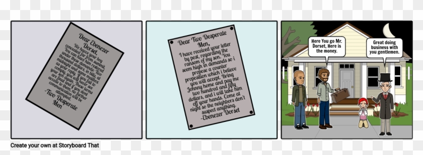 Ransom Of The Red Chief - Cartoon Clipart