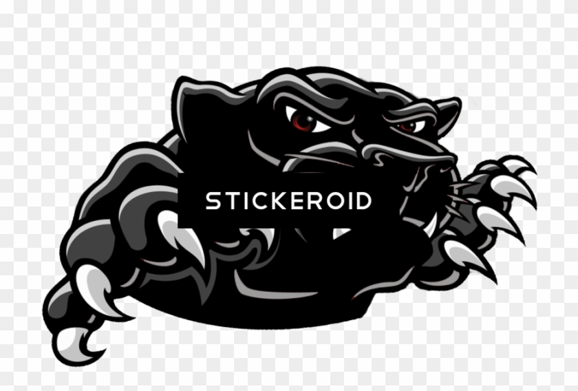 Black Panther Logo Clipart #3028366