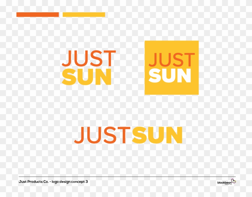 Just Sun Logo Concept - Graphics Clipart #3029304