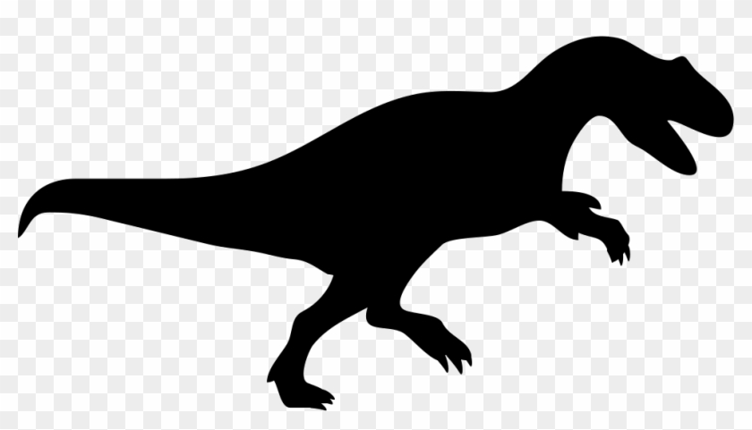 Dinosaurs Svg Three - T Rex Silhouette Png Clipart
