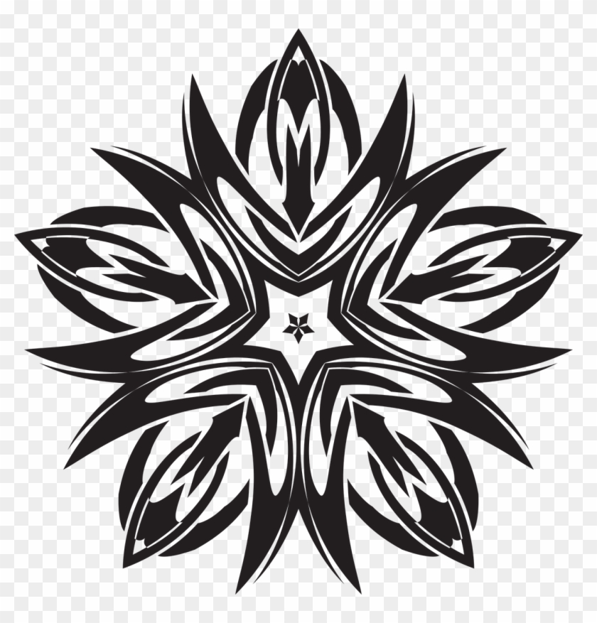 Celtic Knot Design Decorative Png Image - Black And White Celtic Designs Clipart #3030630