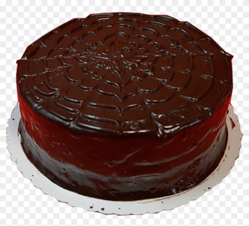 Mom's Chocoholic Fudge Cake - Chocolate Cake Clipart