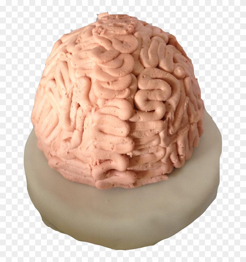 Brain Cake - Buttercream Clipart #3031215
