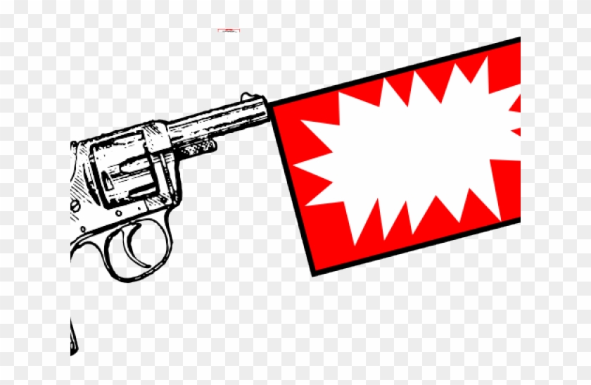 Flag Clipart Gun - Png Download #3031487