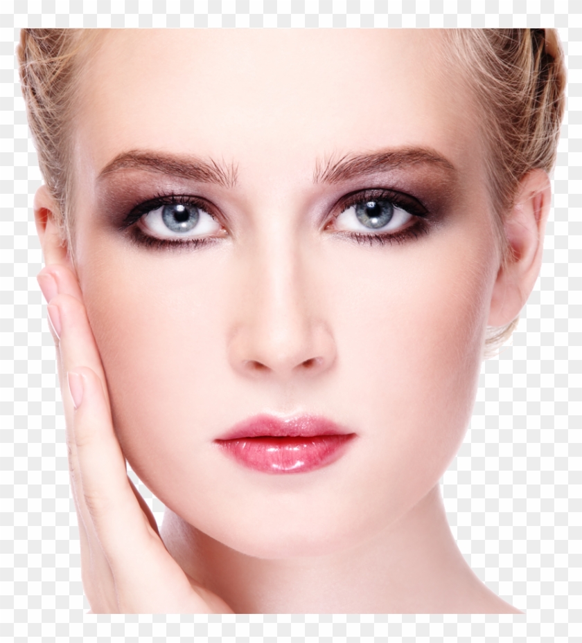 Beautiful Woman Face Png Image - Spots On Face Causes Clipart