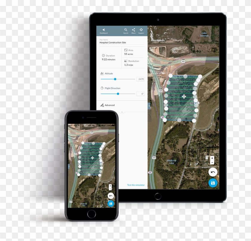 Update To The Latest Version Of The Dronedeploy Mobile - Iphone Clipart