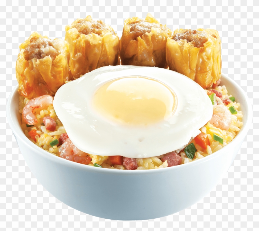 Breakfast Food Png - Siomai With Rice And Egg Clipart #3031997