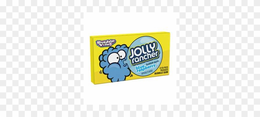 Bubble Yum Gum, Jolly Rancher Blue Raspberry Flavor, - Paper Clipart #3032430
