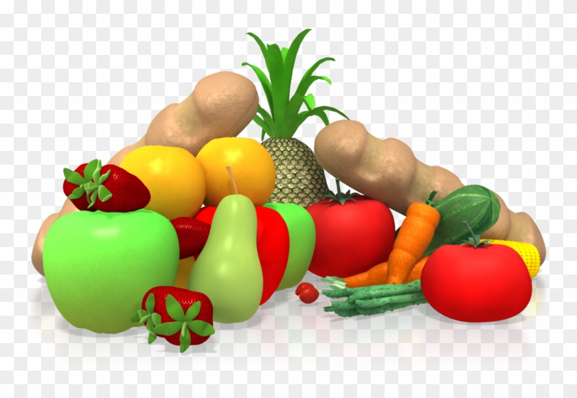Healthy Food Clip Art - Png Download #3032630