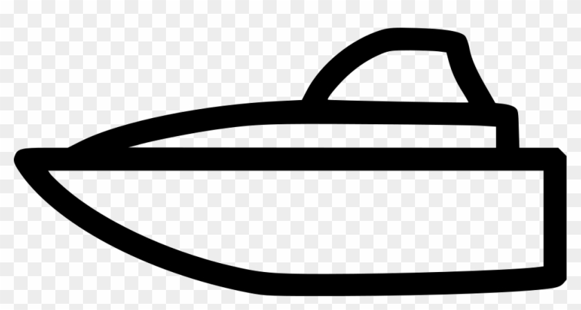 Png File - Speed Boat Icon Transparent Clipart #3032723