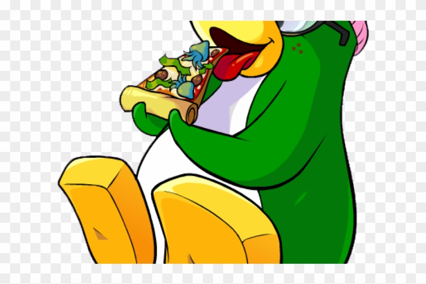Club Penguin Green Girl Clipart #3033232