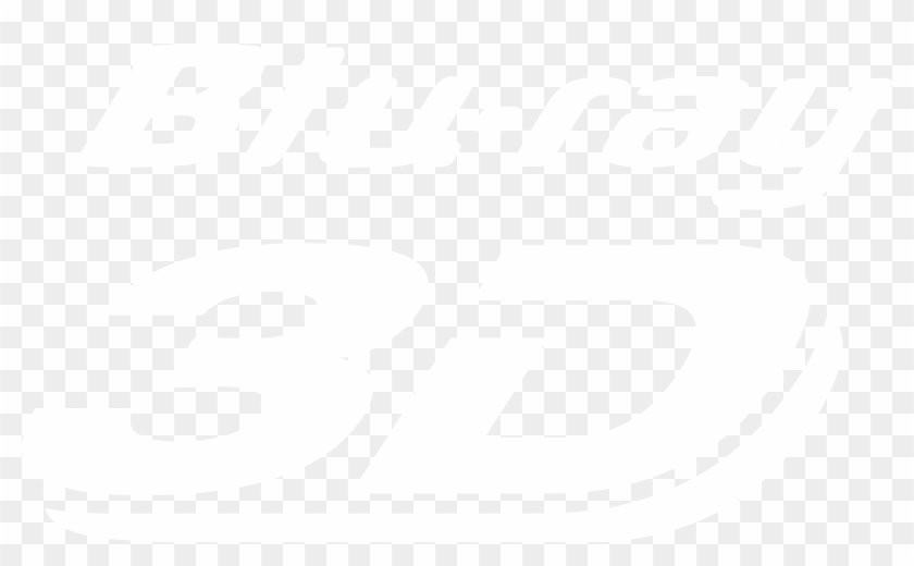 Blu-ray 3d Logo Black And White - Johns Hopkins Logo White Clipart