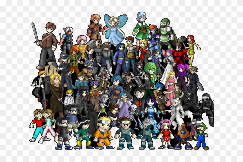 Characters By Aggiepuff - Video Games Characters Png Clipart #3033809