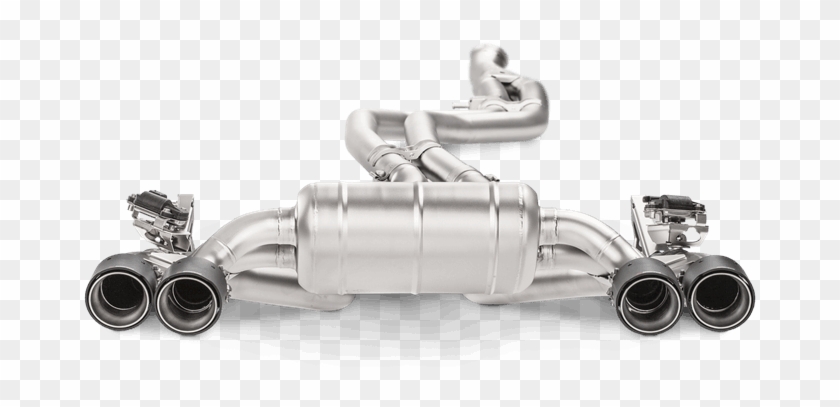 F87 M2 Evo Ti Back - Bmw M2 Akrapovic Exhaust Price Clipart