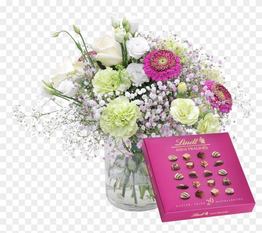 Geburtstagsstrauß Mit Pralinés - Bouquet Clipart #3034162