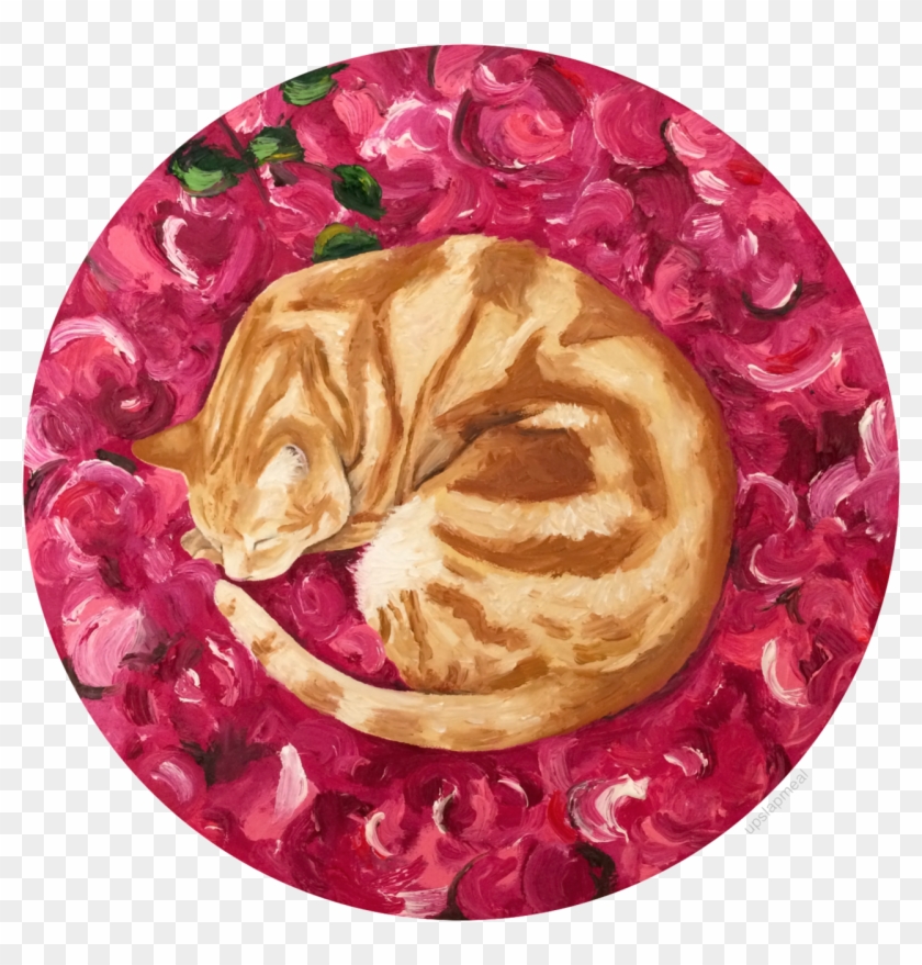 A Few Years Ago My Dad Took A Photo Of My Cat Lying - Illustration Clipart #3034638