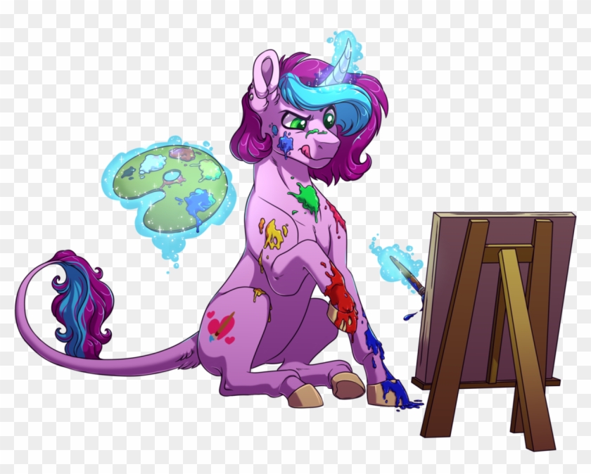 Unicorn paint brushes