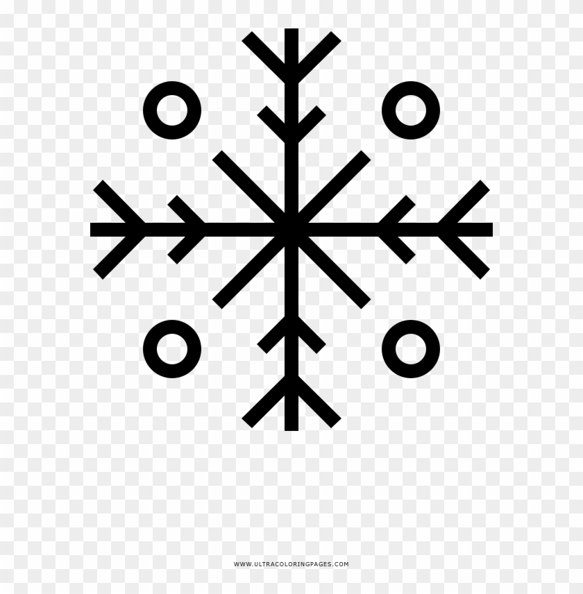 Copo De Nieve Página Para Colorear - Air Conditioning Icon In Car Clipart