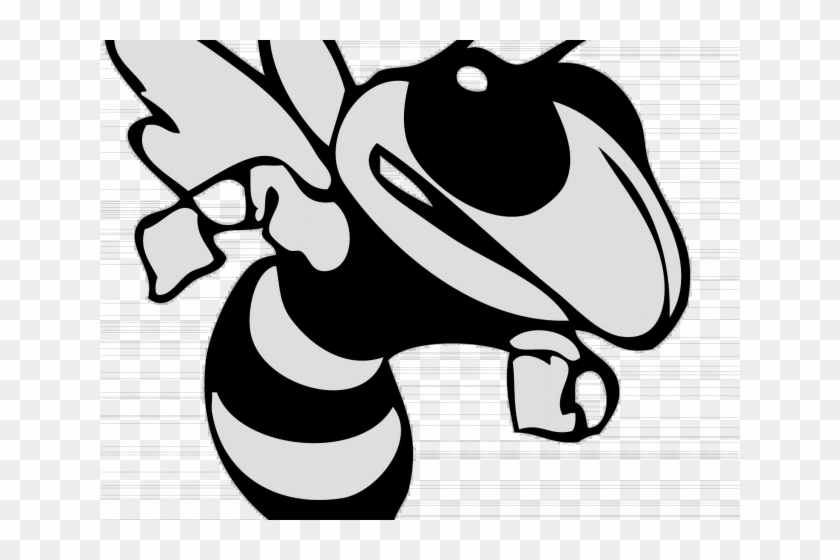 Hornet Clipart Transparent - Jeff Davis Yellow Jackets Football - Png Download