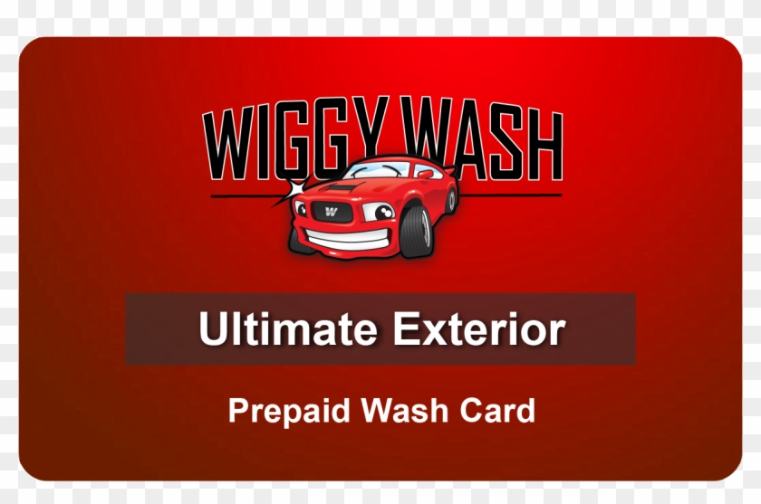 Car Wash Gift Card, Ultimate Wash - Wiggy Wash Clipart #3035258
