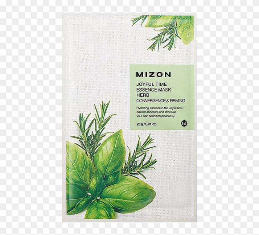 Joyful Time Essence Mask- Herb - Mizon Joyful Time Essence Mask Herb Clipart