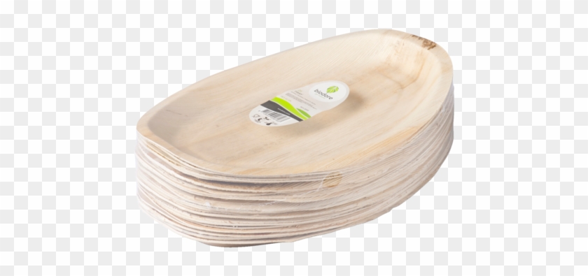 Biodore® Bowl, Palm Frond, Rectangular, 42x28cm, Clipart #3035445