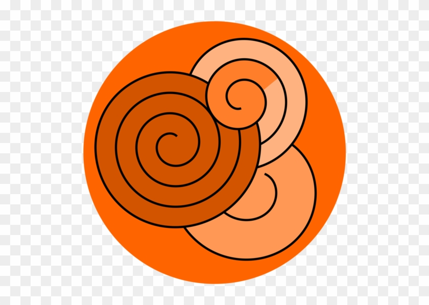Geometric Shape Red Spirals Circle - Available Clipart #3035891