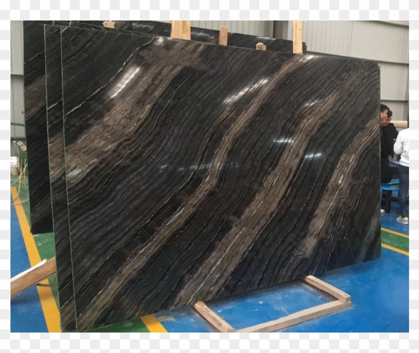 China Black Forest Ancient Wood Grain Marble Slab - Plywood Clipart