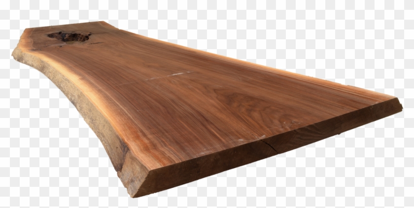 Walnut Live Edge Slab - Plywood Clipart #3036312