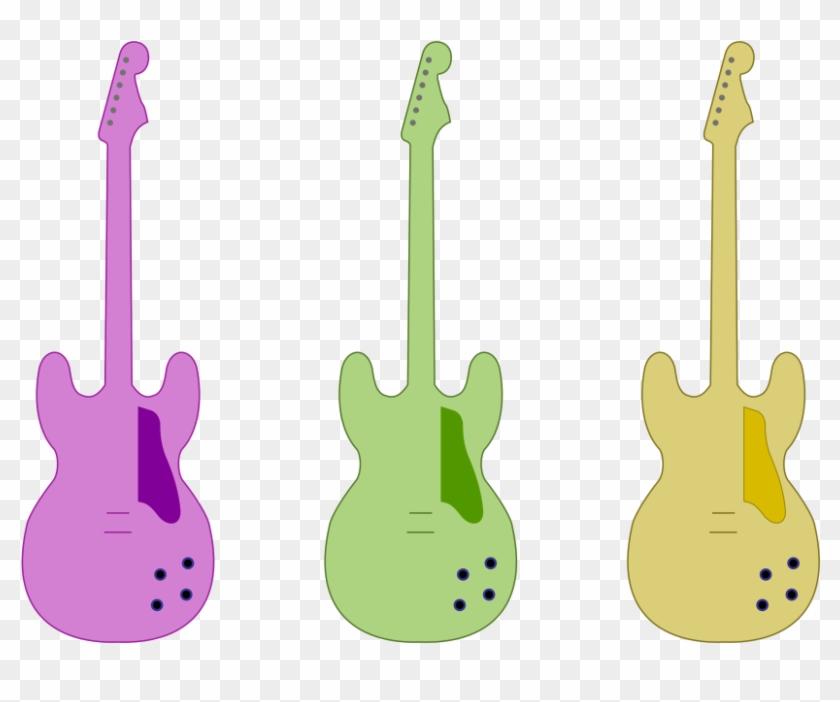 Clipart Info - Bass Guitar - Png Download #3036431