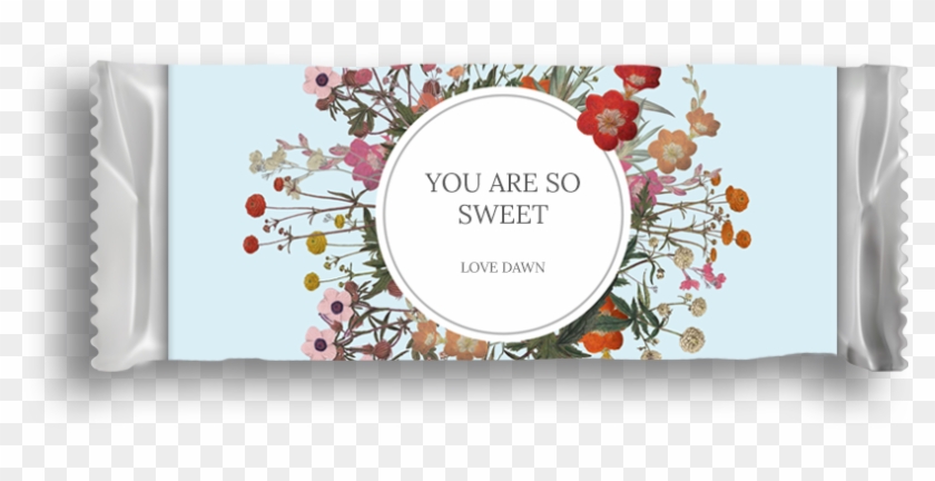 Picture Of Vintage Floral Wrapper - Art Paper Clipart