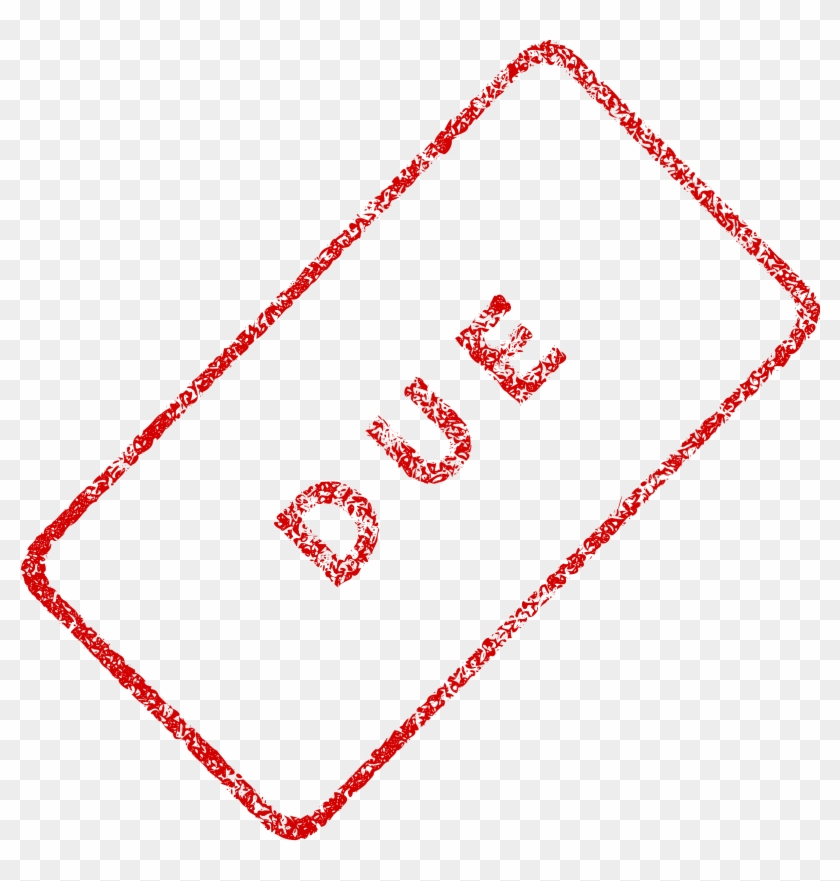 This Free Icons Png Design Of Due Business Stamp 2 - Due Stamp Clipart