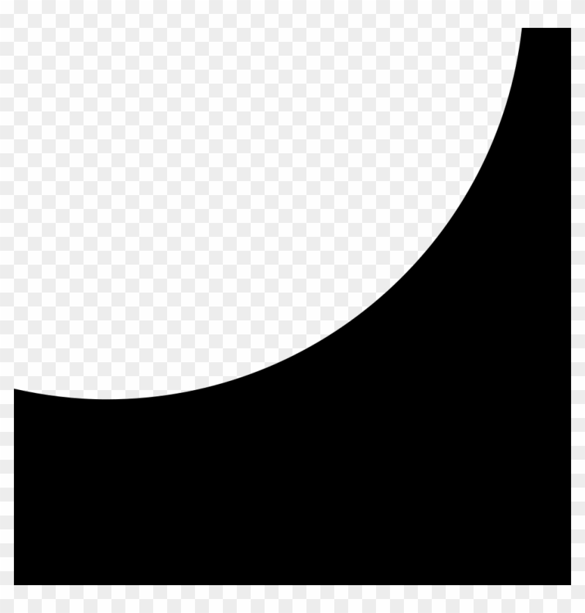 Flight Pic X Semicircle Dowm - Black Swoosh Png Clipart #3037117