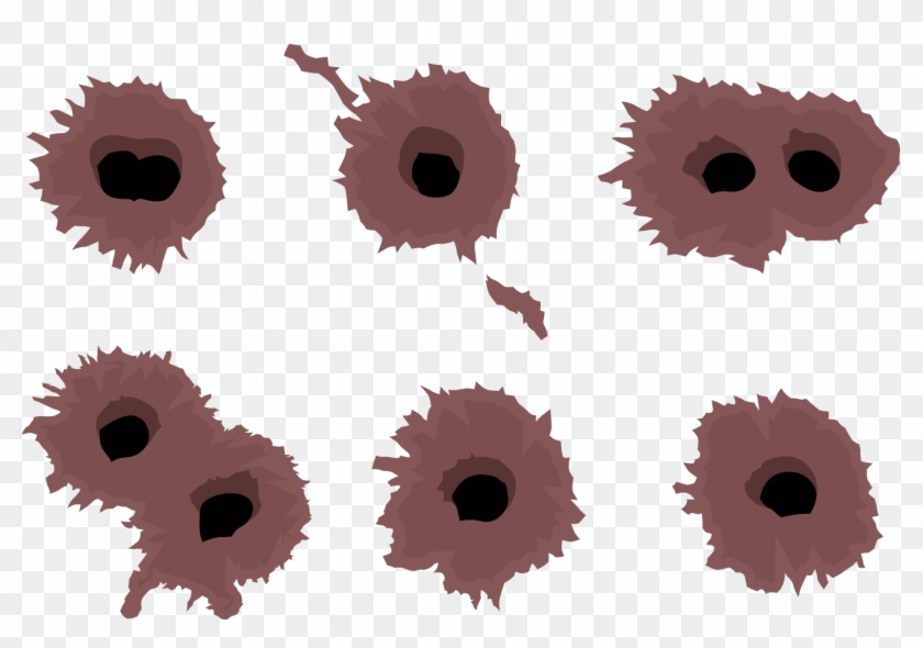 Metal Bullet Rusty Rusty Bullet Hole Png Clipart 3037158 Pikpng