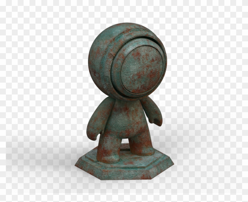 Rustpatinass - Bronze Sculpture Clipart #3037178