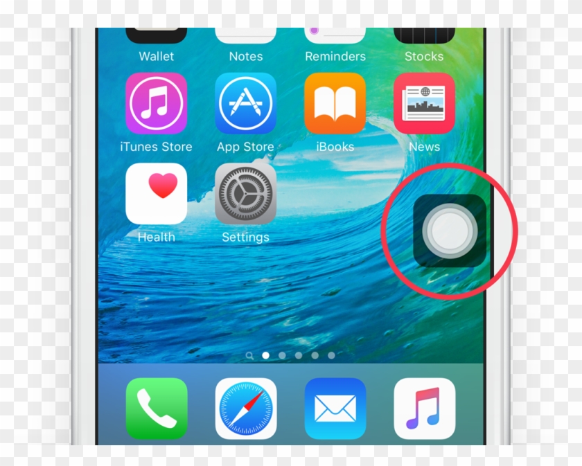 Assistive-touch - Apple Iphone Home Screen Hd Clipart