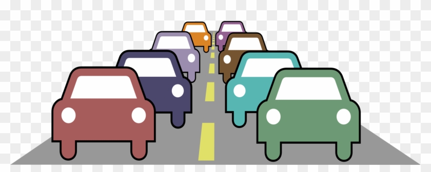 Cars Computer Icons Traffic Congestion Windows Metafile - Traffic Congestion Clipart - Png Download #3037802