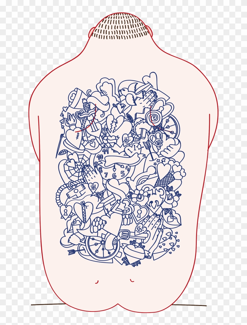 Freelance Drawing Henna - Illustration Clipart #3037961