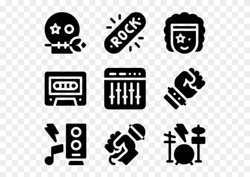 Rock And Roll - Event Icon Png Clipart #3038145