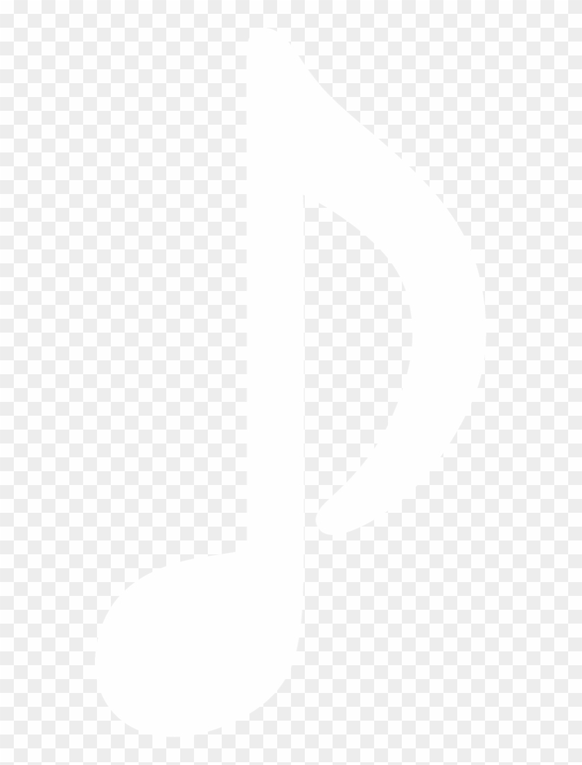 Music Note Silhouette Png - Crescent Clipart