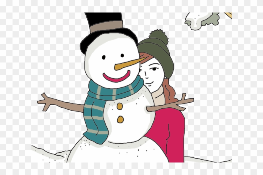Snowfall Clipart Snow Floor - Cartoon - Png Download