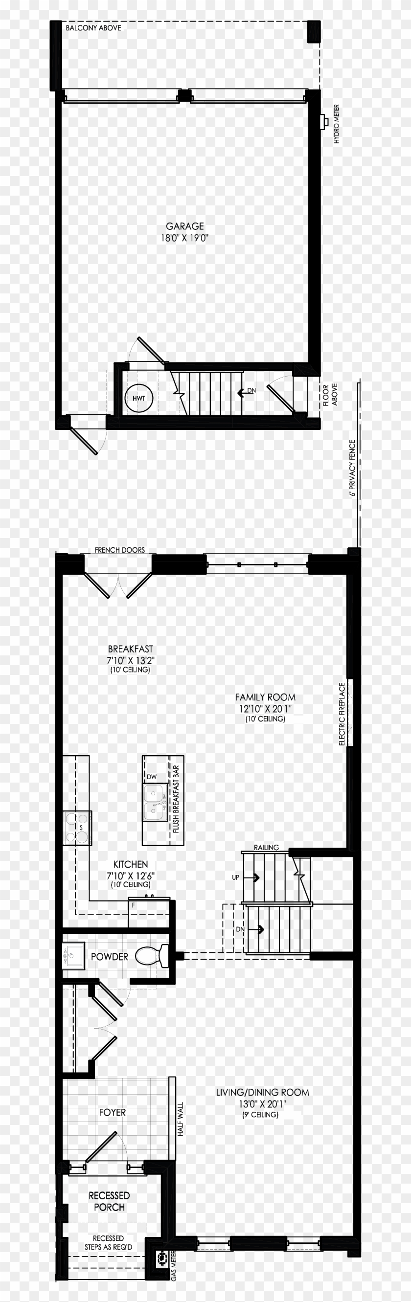 Ground Floor - Floor Plan Clipart