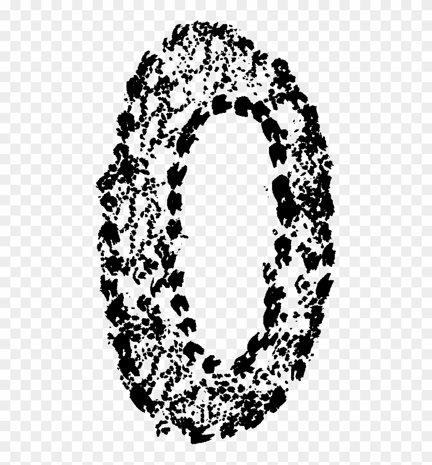 Grunge Number 4 10 Clipart #3038755